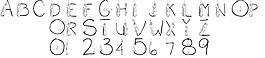 101。candlez字体
