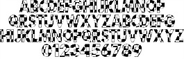 101。相同的字体