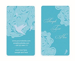 矢量抽象的名片