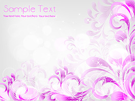 背景花粉红闪光