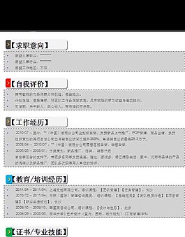 个人简历ppt模板