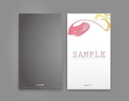 矢量抽象的名片