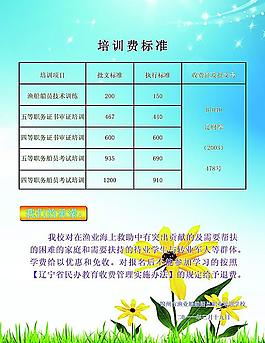 培训费标准