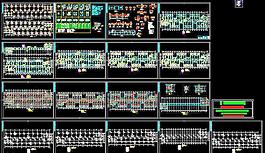宿舍综合楼结构图纸