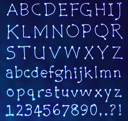 星光字母设计系列矢量图9