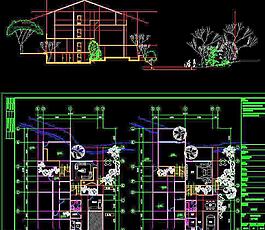 创意英国豪华流水别墅