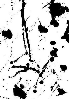 墨渍喷溅矢量图7