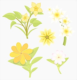 组矢量的花