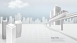 城市生活模型PSD素材