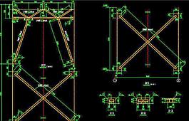 钢结构厂房 支撑详图