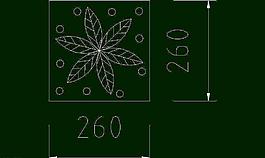 欧式构造 四方花