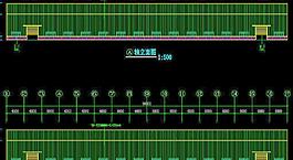 钢结构厂房 屋面平面布置