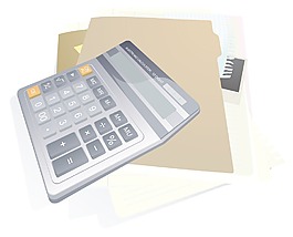 摘要金融背景矢量