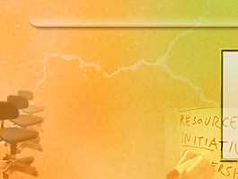 黄色会议背景PPT模板