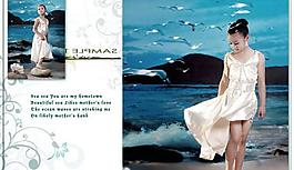 “海的女儿”儿童PSD模板(7)