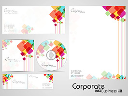 专业的企业形象套件或商业试剂盒