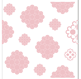 树叶花纹背景素材免费下载