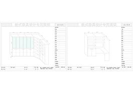 开放式衣柜与电脑桌