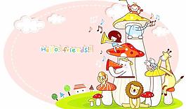 最新韩国矢量卡通素材173