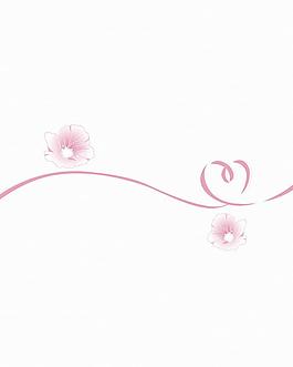 粉色花移门