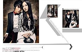 青春靓丽个性美女写真PSD素材(4)