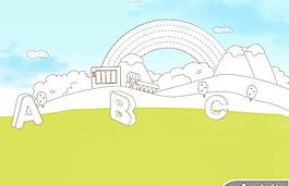 卡通儿童教育PPT模板