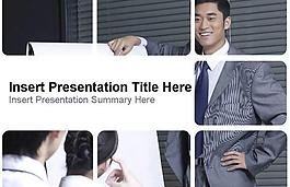 商务人物演示PPT模板
