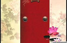 传统图案中国风PPT模板