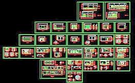 酒店六至十二楼平面及装修图