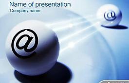 电子商务网络@PPT模板