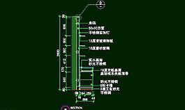 CAD之吧台收银台服务台设计