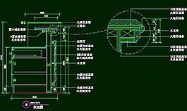 CAD之吧台收银台服务台设计