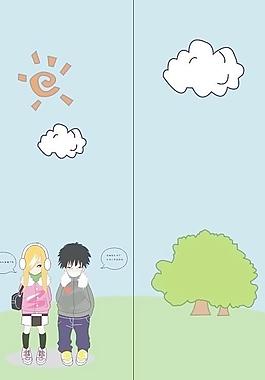 卡通移门