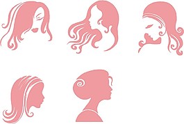 性感女人剪影