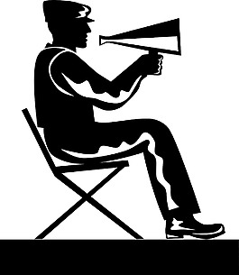 导演用扩音器