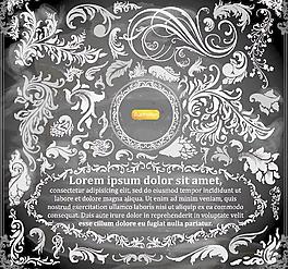 手绘花纹