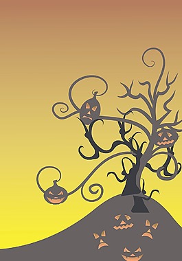 万圣节插画
