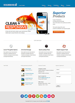 高层建筑公司业务网站