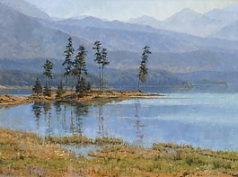 湖景