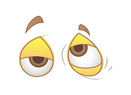 益智卡通眼睛