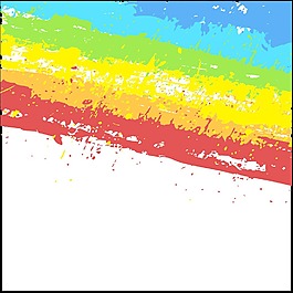 垃圾五彩缤纷的彩虹的背景