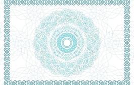 宝蓝经销证书纹