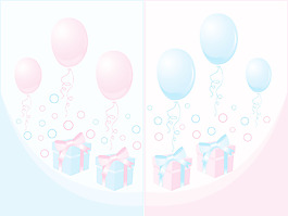 摘要时髦图案的贺卡