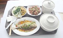排骨套餐图片