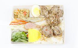 粉蒸排骨饭图片