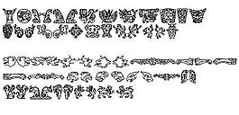 Monsters of stone 另类字体