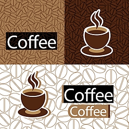 矢量咖啡杯子下载