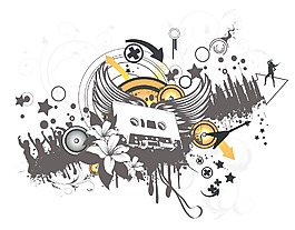 音乐插画