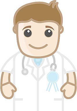 最好的医生 医疗的卡通人物