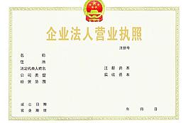 企业法人营业执照